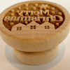 #33.2 No. 033 Wooden stamp deeply engraved Merry Christmas